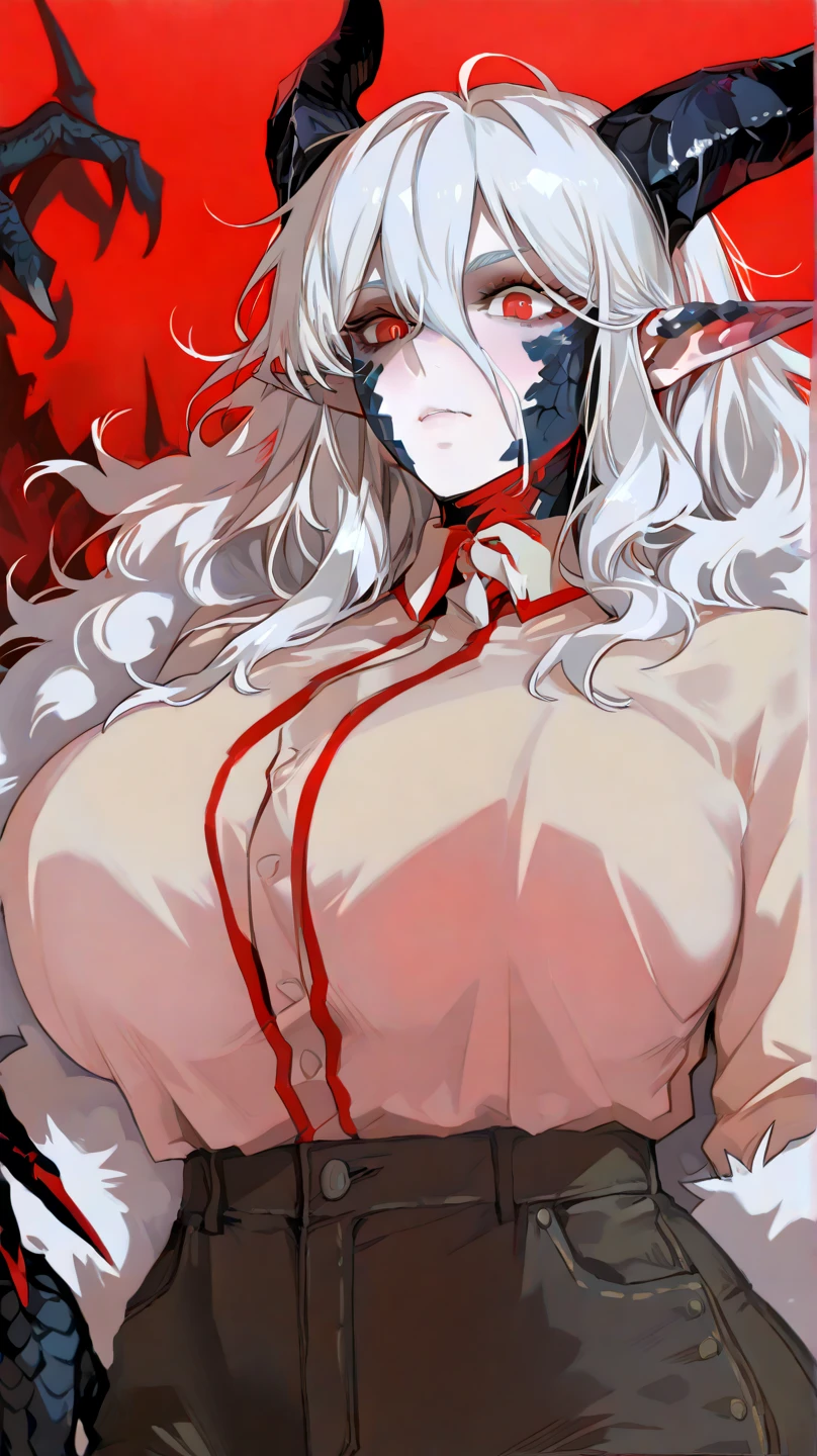 . absurdres, highres, ultra detailed, mother spider , sad face , solo , kimono , medium breasts , cleavage, sexy woman ,kimono fendas na coxa .