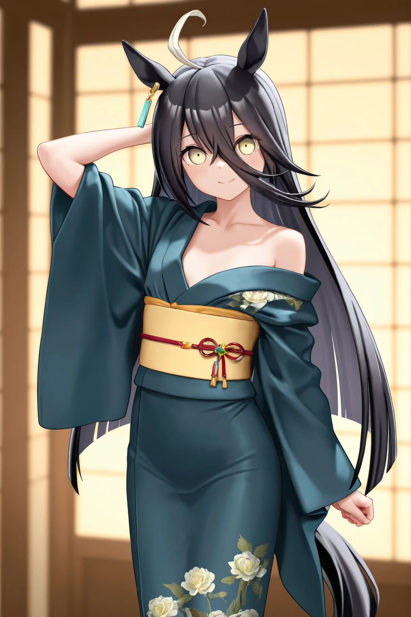 (absurdres, highres, ultra detailed), (1girl:1.3), twintails, dark blue hair, BREAK , glitch art, digital distortion, pixelated fragments, data corruption, colorful noise, visual chaos, contemporary aesthetics BREAK , enamel art, glass-like surface, vibrant colors, glossy finish, reflective textures, rich pigments, fluid forms BREAK , ethnic style, traditional clothing, vibrant patterns, handmade textiles, cultural motifs, beaded jewelry, artisanal accessories,Blunt Bangs, purple eyes