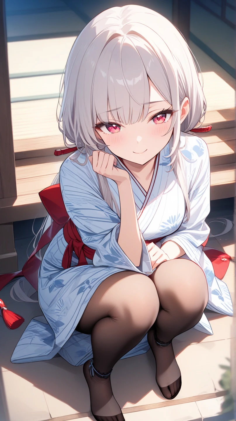 high school girl　Creampie　　Twin tails　yukata　sex 　Being raped　Climax　semen　naked　Feels good　heart　Embarrassing　blush　Leaning forward　Brat
