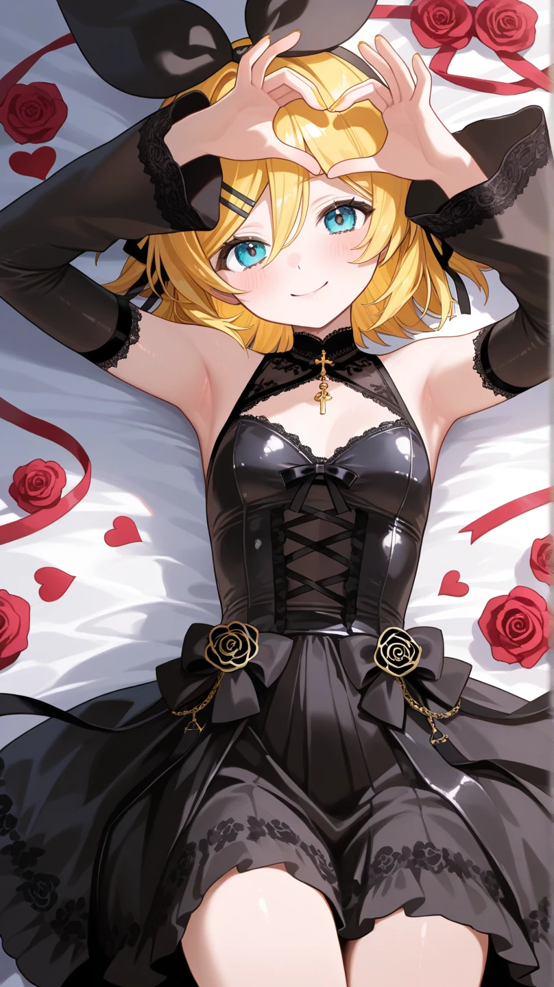 Blonde、blue eyes、girl、Small breasts、Twin tails、girl、Small breasts、Lolita、Bright smile、Looks about 15 years old、Petan Musume、Short、目のhighlight、Sexy thighs、Flower Garden、color々The flowers are still blooming、bouquet、Mine-based costumes、Your eyes are so beautiful、highlight