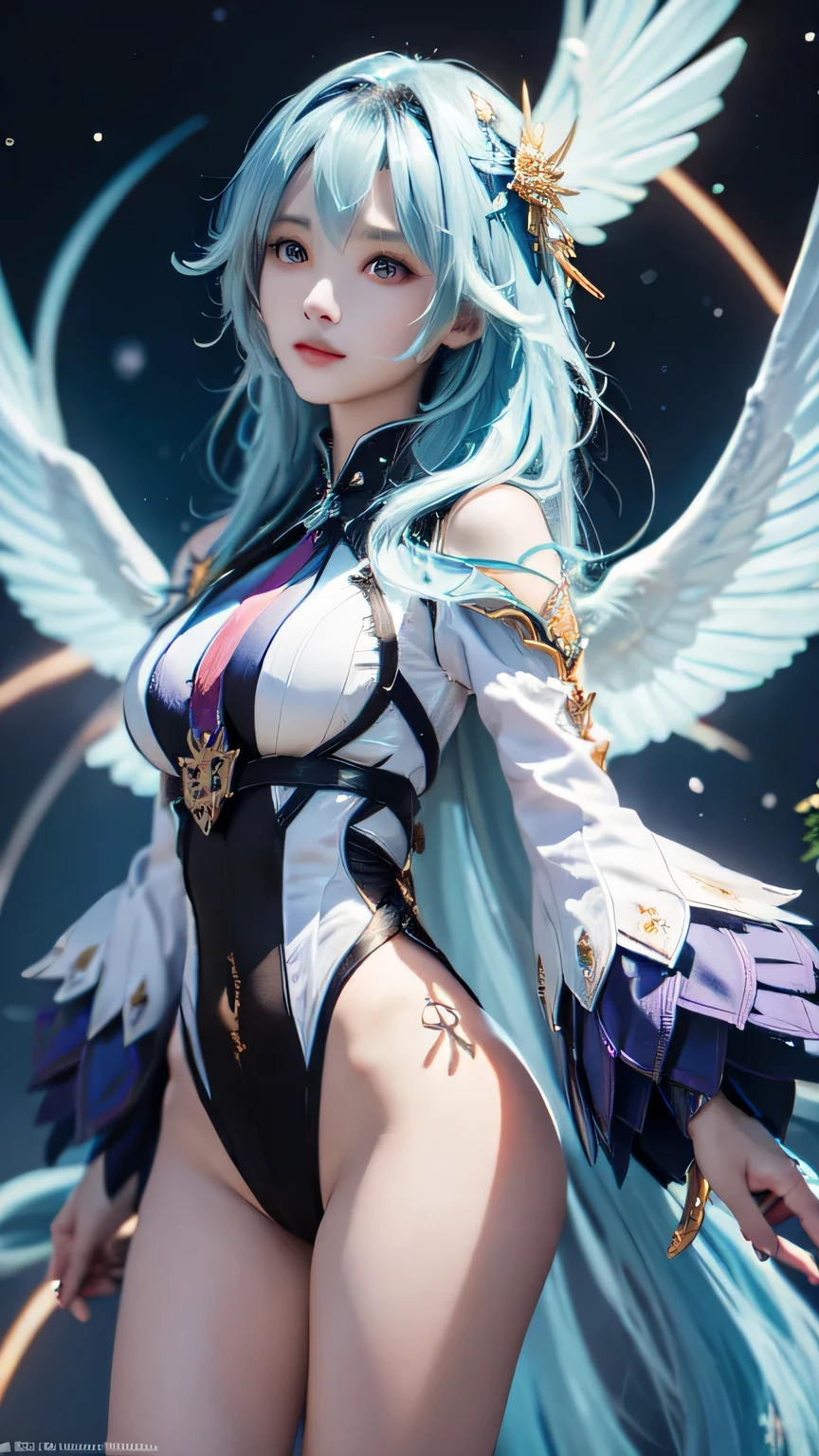 scarlet jhohanson, grandes senos , cuerpo completo , culo grande, hermosa vagina , ropa ajustada , panty ajustada, armadura del caballero seya de pegaso, armadura brillante y sexy, ojos azules brillantes , fondo galactico del espacio