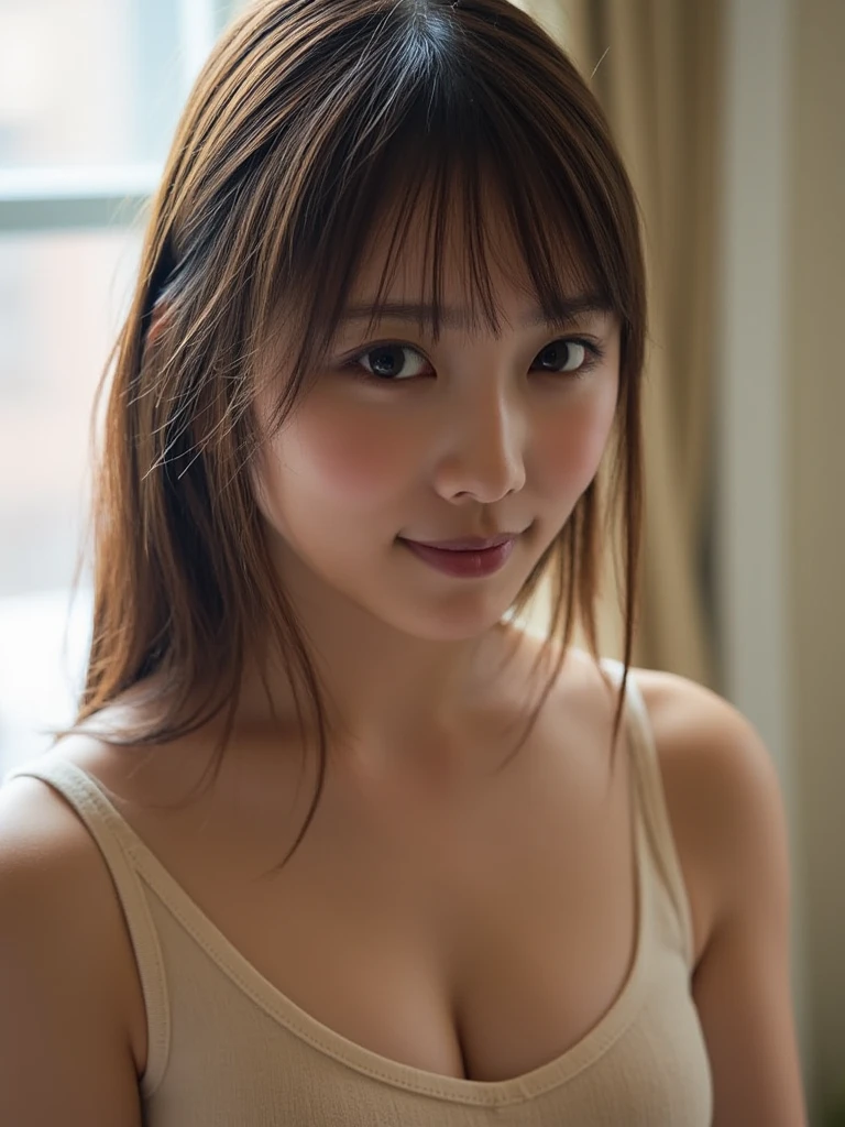 Best Quality, Face Focus, Soft light, 超A high resolution, (Photorealistic:1.4), Raw photo,
1日本人の女の子, Solo, Cute, (pupils on, Light in the eyes), Detailed beautiful face, (Small chest),(High-resolution details of human skin texture),
(Long hair),nurse's outfit、nurse、
Indoor,
Damask Shirt Dress,
(Portrait)