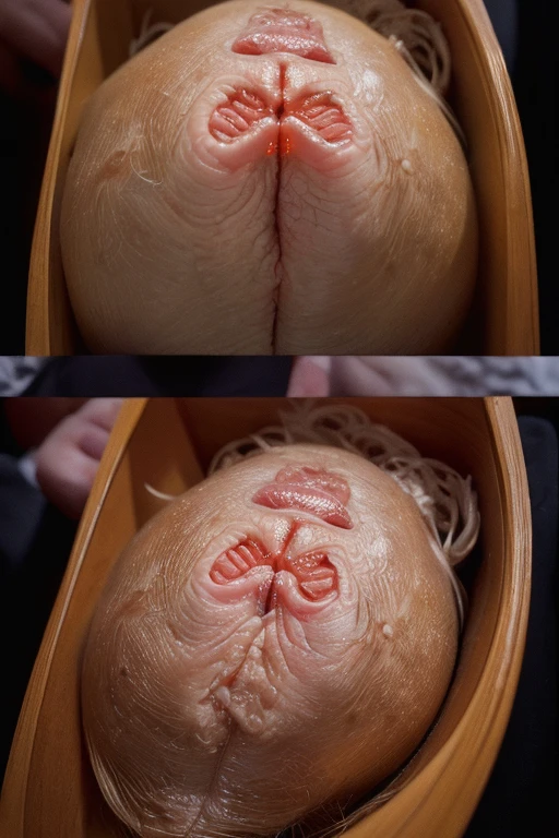((((duo, human, realistic, photorealistic, photo, photography, 8k uhd, ultra-detailed, feral, huge penis, POV, butt focus, doggystyle, spreading anus, looking at viewer, leaning on bed)))), hyper realistic, ultra detailed image of a terrordog, feral, thick thighs, realistic, detailed background, dark skin monster, claws, (short tail:0.8), estrus. multi breast, multi nipple, hyper Teats, thick nipples, long nipples, (((((spreading anus, hands on butt, pov)))))