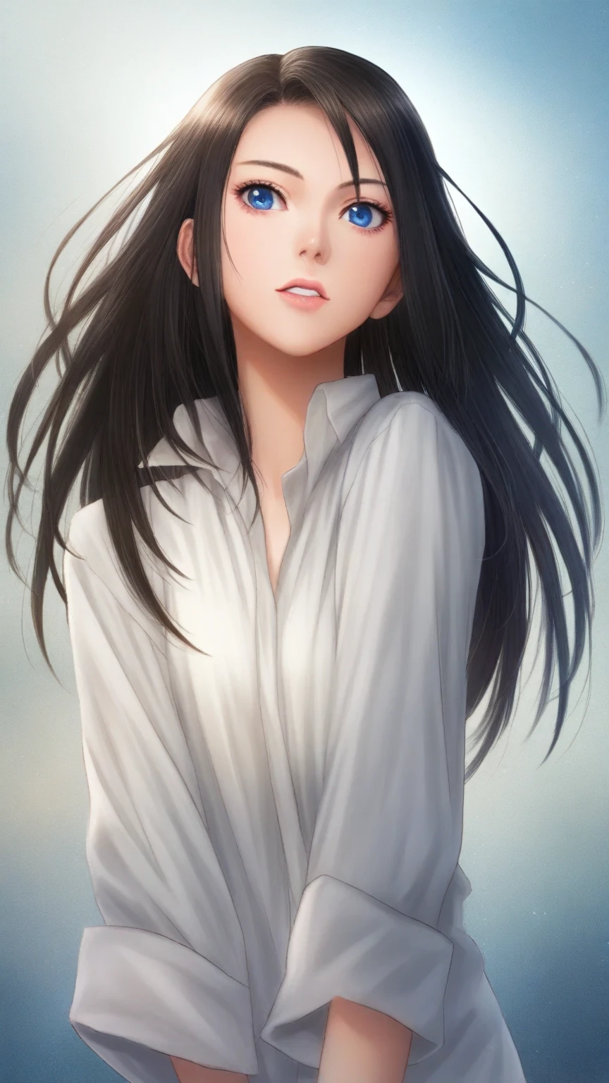 (nsfw:1.5)(masterpiece:1.4)、(Highest quality:1.4)masterpiece, Highest quality, Kannondaira, Very long hair, Black Hair, One girl, Iris, Realistic,((Highest quality))、(masterpiece)、(Realistic Shadows）、（Depth of written boundary）、（Intricate details:1.4）Ahegao、Small body(On all fours:1.1)、１A man is inserting his penis from behind( (Bouncing breasts、Chest not aligned,Motion Lineotion Blur、trembling:1.3),(Scream:1.2)Tears in my eyes