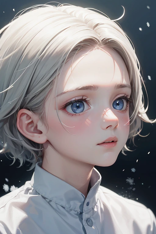 (best quality,4K,8ก,high resolution,Masterpiece:1.2),very detailed,(realism,photorealism,photo-realism:1.37),1 man,12 years,A man who is a child,very handsome,Without expression..,proportional body.,Short golden blonde hair,ดวงblue eyesWearing a green coat,Wearing white-rimmed glasses,glare,A perfect face without any mistakes,Impressive gesture,Builder,Wearing a green coat,castle background,movie lights,Create HDR images,My hair is combed to the side.., blue eyes,