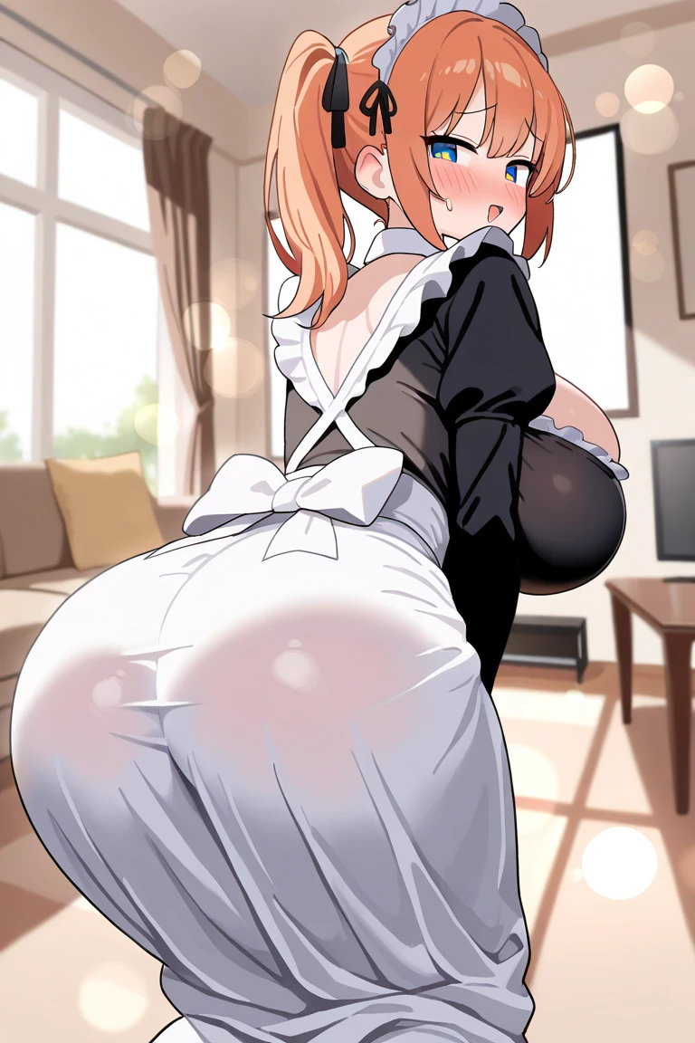 (girl,Fat middle-aged man:1.2)、(Maid clothes)、blush、French kiss、(hug)、(Big Breasts)、Very detailed、High resolution、4K、masterpiece、High resolution、(tears:2)、(rape)、Straddle a man、heart、toilet、(Sex:1.3)、(Grin)、Knee socks、(Side view)、(Push down)、(rape)