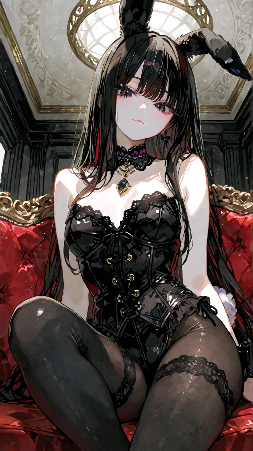 Korean model lingerie, Sit in a chair in the room, wear sexy underwear, thin black lingerie, sexy girl, Young and sexy elegance, Magnificent Korean model, lingeries beauty, Single underwear, Elegant and seductive posture, The neckline is seductive, The neckline is seductive, Glamorous lingerie camisole vest, 28 years old, Sexy servant, beautiful lady, The best quality, high quality, textured skin, ccurar, hiper HD, Retinas, Masterpiece
