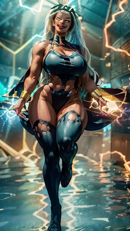 Full Body MARVEL STORM x men Wearing Micro Rope Bikini