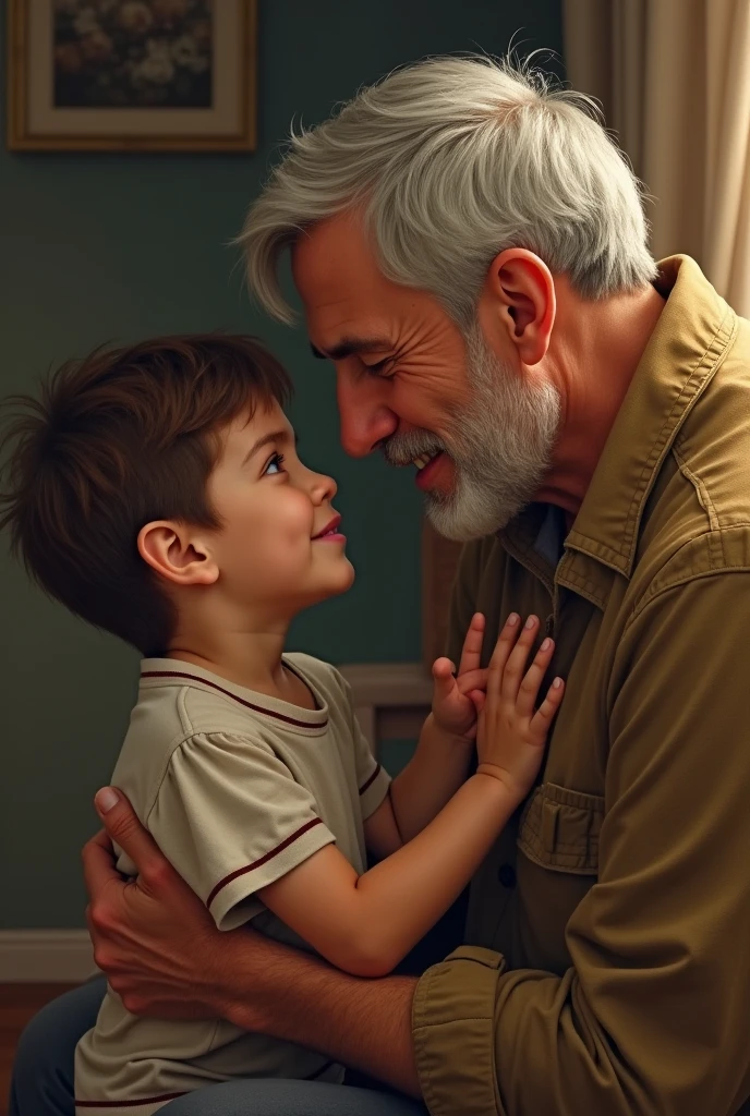 a book cover for a book entitled "Dad on Demand: Embracing Fatherhood Later in Life"