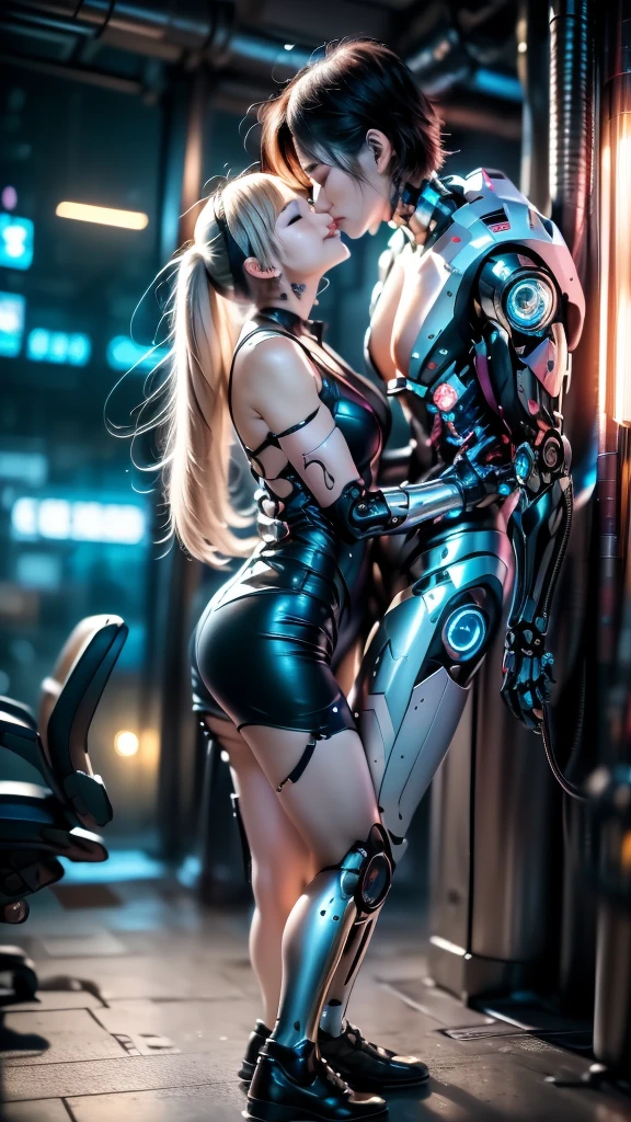 ((Melhor qualidade)), ((obra-prima)), (altamente detalhado):a sexy cyborg with extremely pointy breasts is sucking a mechatronic penis , uma captura de tela de Penny Patricia Poppycock, vencedora do concurso do tumblr, superflat, hd, anime, 4k, a metahumanoid cyborg with a hard penis on the side for use inside the anus wall of vaginas or vaginas, paisagens exuberantes, oceano cintilante. Penis voador sendo agarrado com a boca.