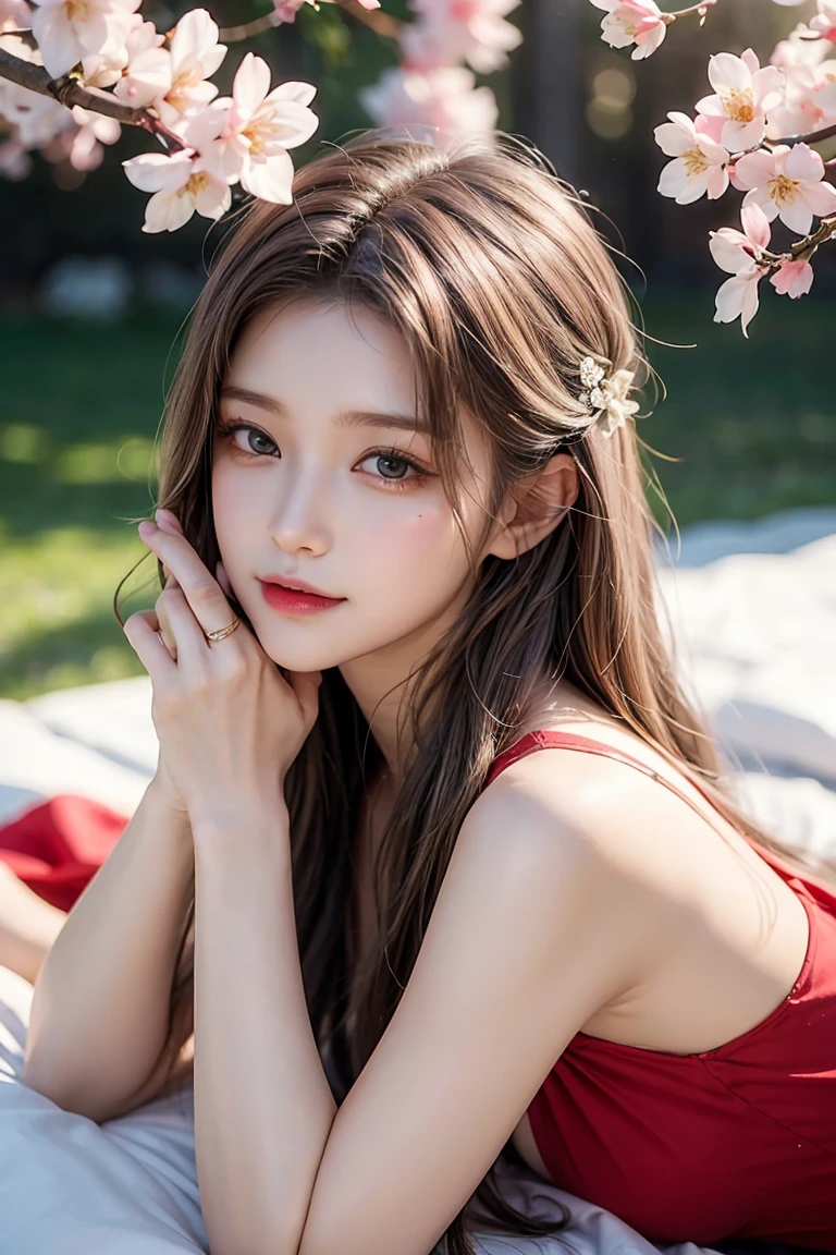 (Model as it is:1.5),The angle is the same,((16K, masterpiece, RAW Photos, Highest quality,Ultra-high resolution, Realistic, Highly detailed CG integrated in 16K)), 8k, diamond,wallpaper, Written boundary depth,Beautiful Face:1.4,Large, beautiful double eyelids,Cinematic Light,Beautiful Face,(Detailed face),(Slender and pretty woman:1.4),(20-year-old),(With the same expression:1.4),