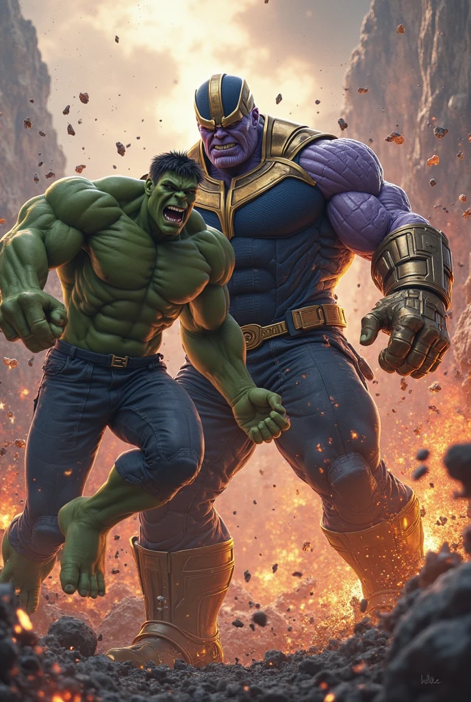 THAINOS hulk kiss scene