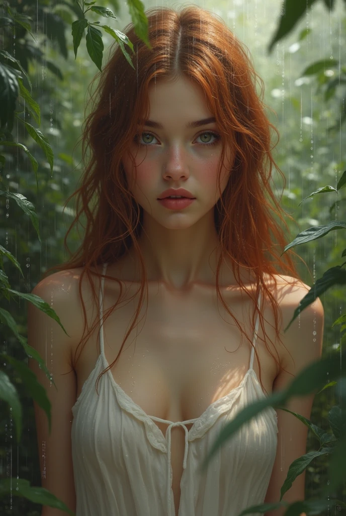 Masterpiece, (((full figure supermodel, full body shot, entire body in frame))), (((magical lighting action shot))) (((beautiful redhead fit pale smiling goddess Scottish woman kneeling in river garden in a park, arms covering flat chest, arms across small chest, arms folded))), (((micro outfit, looking into the camera))) , ((( redhead hair, accurate hands accurate eyes))) moody lighting, very detailed, dramatic lighting, digital art trending on Artstation 8k HD high definition detailed realistic, detailed, skin texture, hyper detailed, realistic skin texture, armature, best quality, ultra high res, (photorealistic:1.4), high resolution, detailed, raw photo, sharp re, nikon d850 film stock photograph 4 kodak portra 400 camera f1.6 lens rich colors hyper realistic lifelike texture dramatic lighting unrealengine trending on artstation cinestill 800, (((accurate female anatomy, perfect eyes))) (((500px, fstoppers, photosight.ru, iso noise))) portrait of beautiful women, looking over spruce forest, moody portrait, striking features, beauty, intricate details, dramatic composition, tension, wispy hair, blue eyes, contrast, texture, realism, high-quality rendering, stunning art, high quality, film grain, Fujifilm XT3, acne, blemishes, detailed skin, freckled