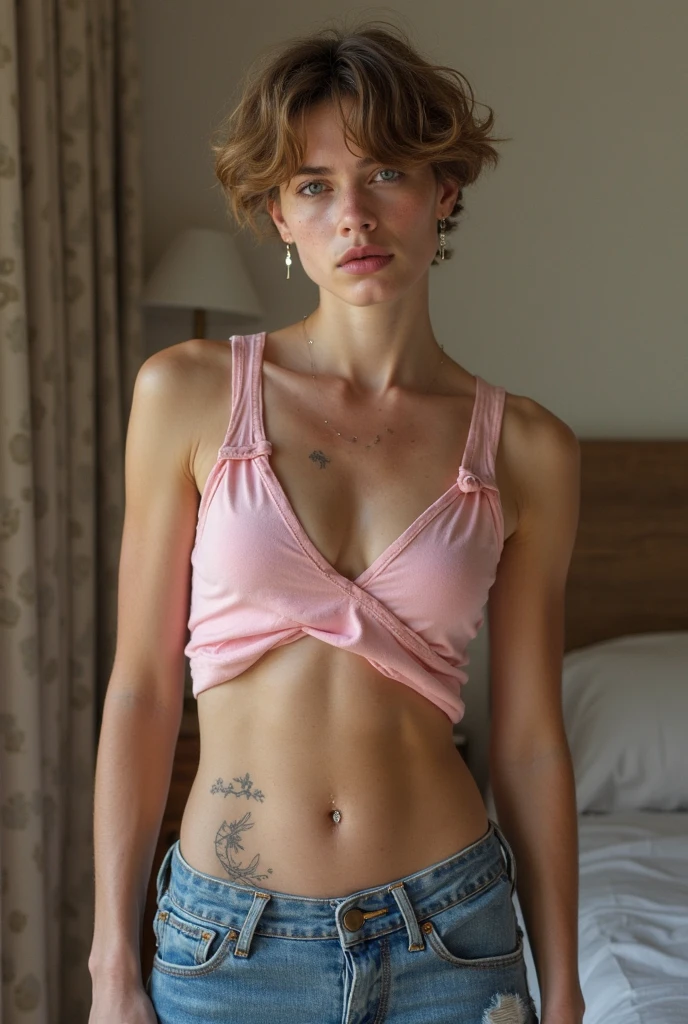 (((Emo girl))), (full body:1.8), Small breasts, flat chest, purple hair, 6foot tall, very , ((super skinny:1.8)), (nsfw), (nude), photoshoot, photo studio, RAW photo, editorial photograph, film stock photograph, cinematic, posing, amateur photo, analog, raw, f2, 200mm, an (amateur photo), flash photography, polaroid, 8k, highly detailed, (high quality, best quality:1.3), Extremely high-resolution, film grain, Kiki from Netherlands, ((macro lens)), dark atmosphere, feminine expressions, photography, dslr, 200mm, Fujifilm Superia Premium 400, Nikon D850 film stock photograph, Kodak Portra 400 f1.6 lens, 8k, UHD