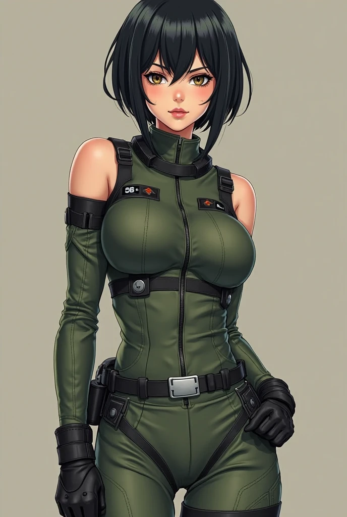 Tough young white woman in long tattered futuristic military gear holding a gun, with a touch of blood and showing his skills as a science fiction soldier. She also has a long, thick red ponytail and green eyes.., easy trigger, muscular, athletic, , (1woman), (sequence of images of something or someone in motion), Best Quality, (masterpiece), (methurlante), (comic), y2k animation, intricate detail, seeds, (Futuristic),