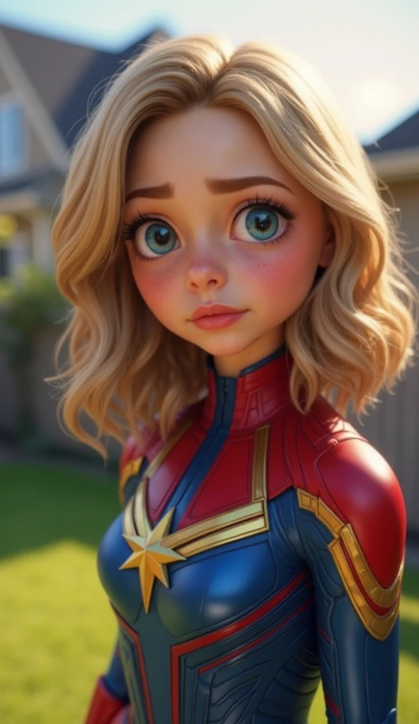 One ,of a real,Marvel movies,Captain Marvel,Make a smile