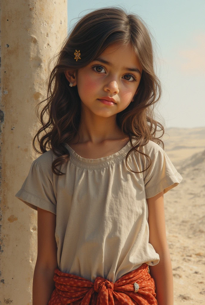 Chibi Girl、Walking through the desert under the scorching sun、Sweat、heat haze、Cute Shoes、whole body、A landscape of nothing but sand、Very detailed、Ultra-realistic、Photorealistic、8K、Hyperrealistic、masterpiece、Beautiful detailed eyes、Beautiful detailed lips、Very detailedな顔、Long eyelashes、Beautiful young girl、Beautiful lighting、Cinematic、Intricate details、Soft Focus、Depth of written boundary