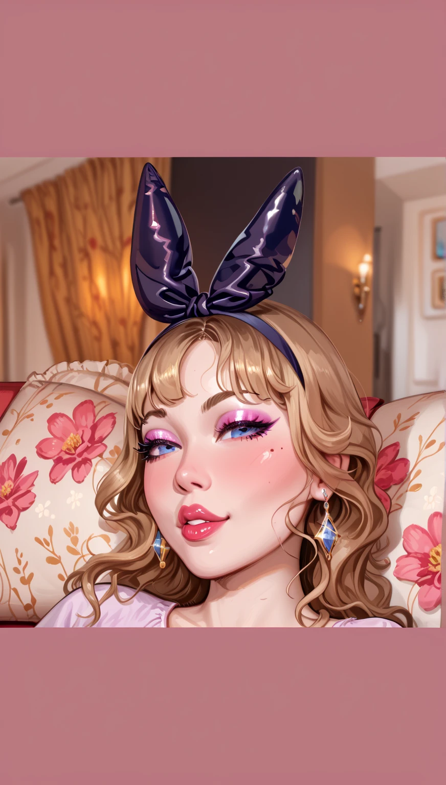 (rusa:1.6), comely, marvelous, 2, splendid, work of art, Kale, rico, luxurious, bed-in, mansion, epic, high resolution, (realisitic:0.5)