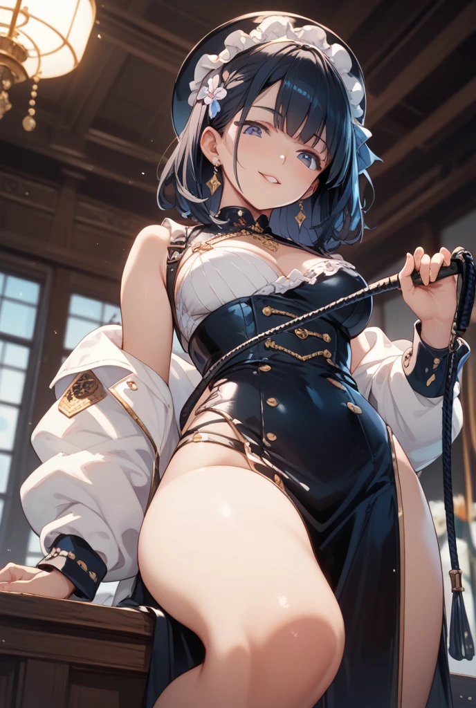 ((Above the shoulder,facial closeups)), Bigboobs, looking at viewert, ultra-realistic realism, Ghibli-style colors, Ghibli-style colors, japanese manga, Standing Picture, angle of view, foreshortening, foreshortening, 8K, super detailing,All women have big breasts,Endless realism, cellshading,,character sheets, reference sheet, Standing Picture, 8K, super detailing, 1080p, Women's HD,femele, 16k, A high resolution, Best quality, high high quality, Anatomically correct, tmasterpiece, Acura, hyper HD,as elegant as a swan,unreal-engine, Ghibli-style colors, japanese manga, Standing Picture, angle of view,battle armor,ssee-through,Lace skirt,Blue hair,Red-eyed,Sexy big breasts,Transparent tulle clothes