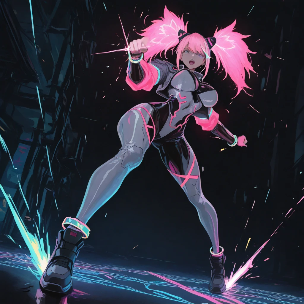 1 girl, Big ponytail, pink hair, blue eyes, hot sexy body, huge fat breasts, huge fat hips, fat ass, fat pussy, giant vagina, A MILF, masterpiece, wearing a white cargo pants, wearing a white shirt, wearing a blue overcoat, wearing a white cargo pants, wearing a white shirt, wearing a blue overcoat, cool pose, Giant fat breasts, wet sexy body, wet clothes, New York city, city, Blushing red color intensity, blue fire effect, blue fire bend, electricity effect, shoes in blue fire effect, fire bend, superpower, superhero, white fog, white smoke, Giant fat pussy, wet body, superpower, agility, Superhero pose, running art, running style, the flash running pose, Super Speed, Speed effects, speeding fast pose, speedster, full body, running art, sonic speed, sonic running pose, 8k, 8k, 8k CG, realistic, realistic, best wallpaper, superhero wallpaper, wallpaper