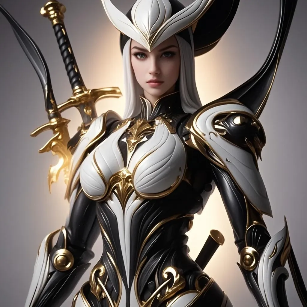 The metamorphosis Ashura god female, demon cyborg, robotic body parts, cyborg arms, cybernetic body parts, futuristic, symbiote gryphon, beauty, ashura god, hell domain, hyper detailed, hyper realistic, pentagram, wide shoot, realistic, RAW, 8K, insane detailed, insane realistic, brutallism, ashura sword, fashion inspired, on the big alien portal, assassin cloak, gold glossy 100 carats, silver chrome