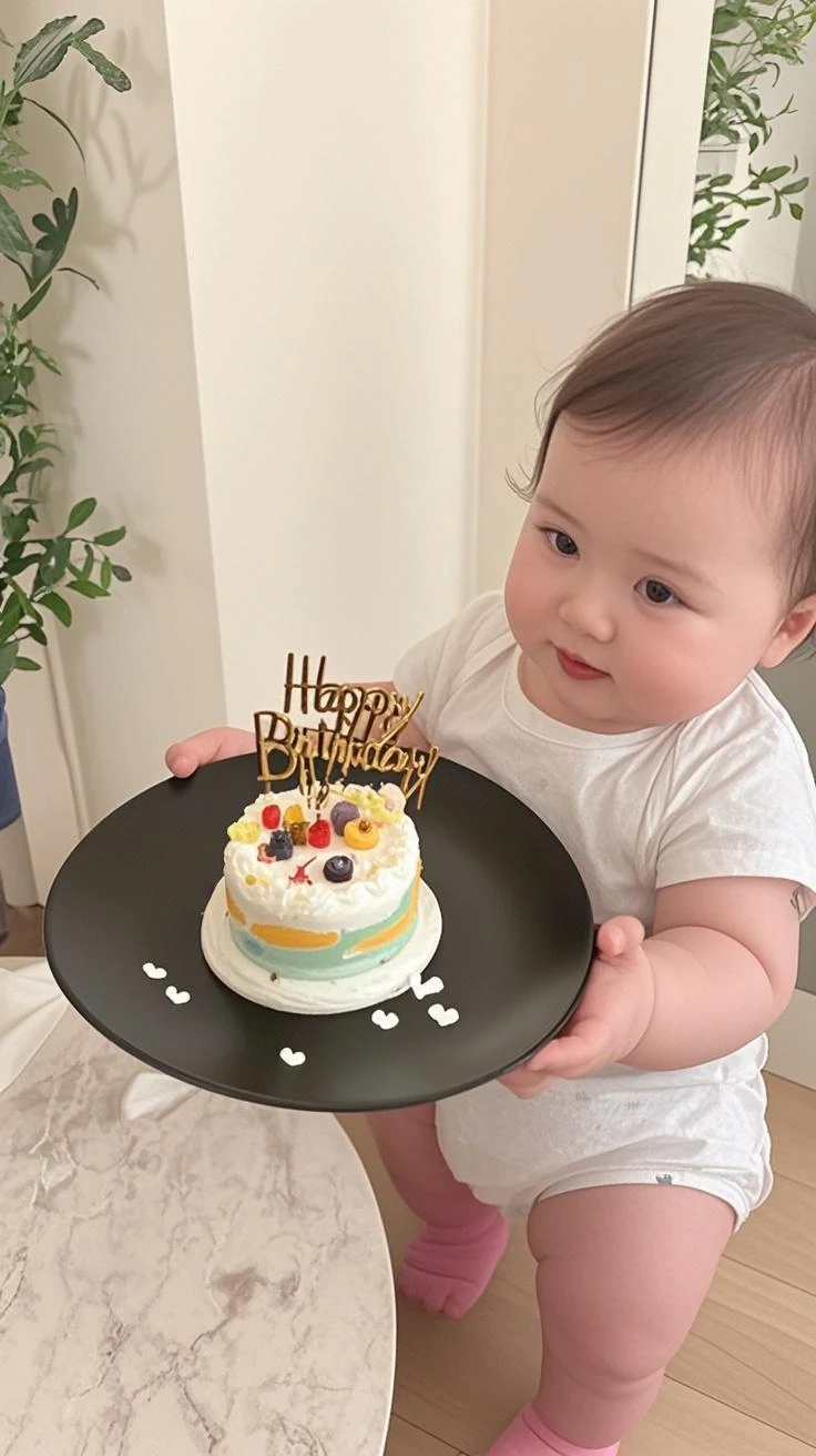 (Extremely cute and delicate CG illustration, Ultra-detailed and ultra-high-quality),A cute baby,sitted,happy laughing,White and tender skin,Short hair