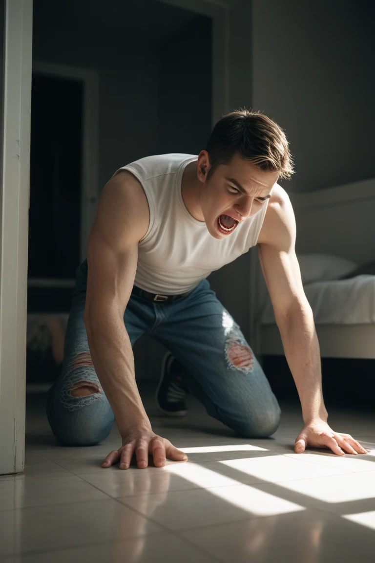 scared person