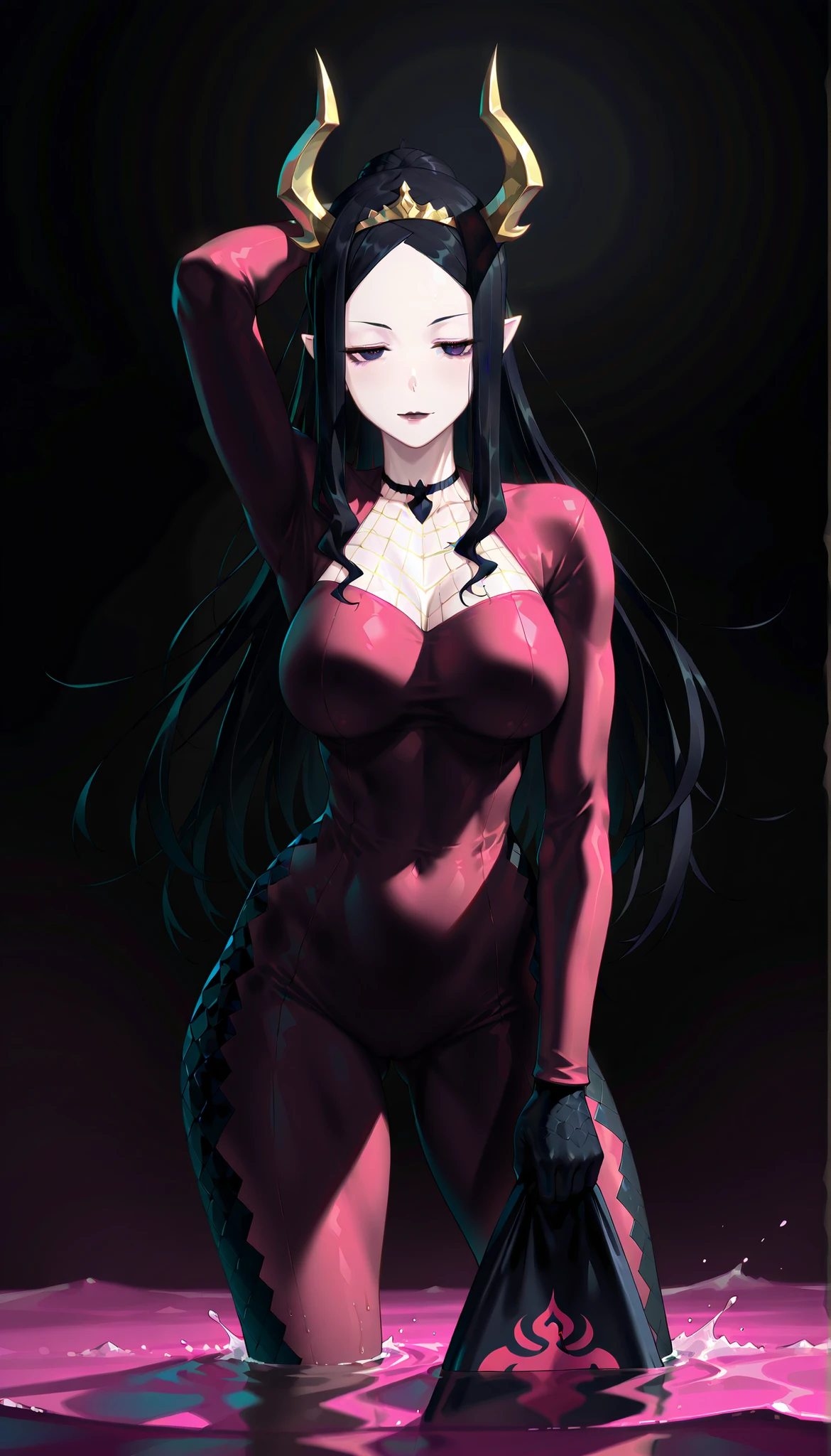 blacksilk,Big chest