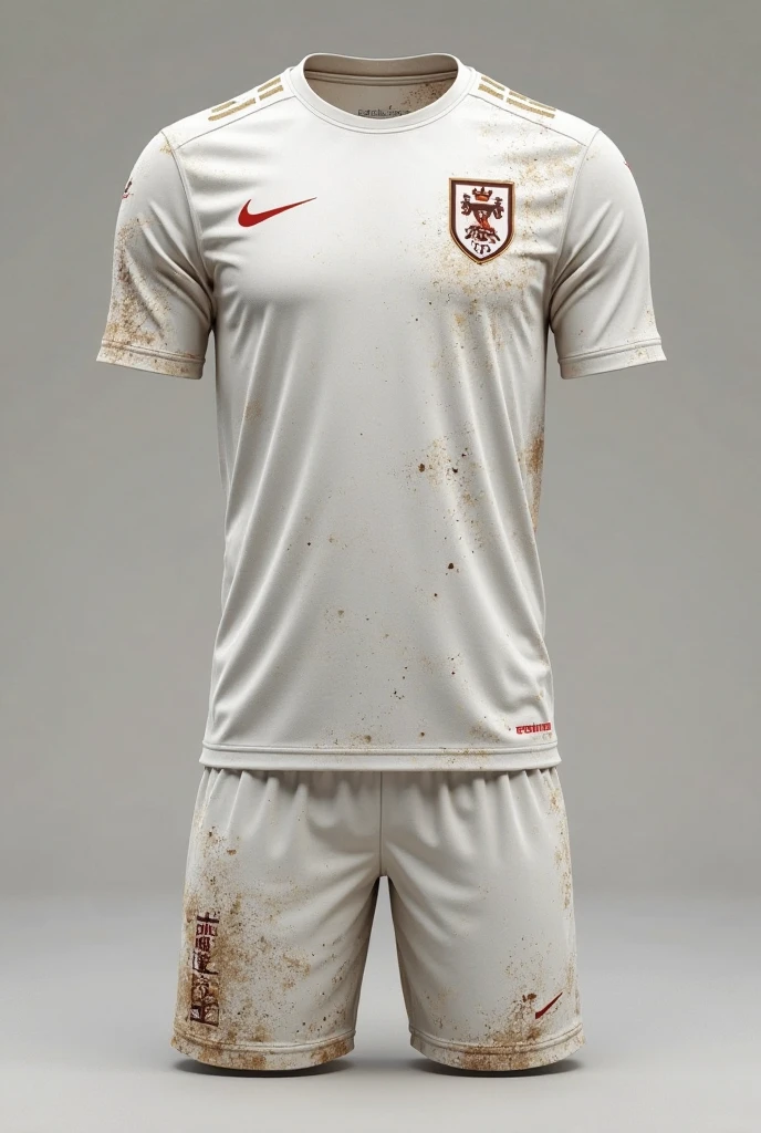 Neymar Jr and Cristiano Ronaldo wearing an England kit