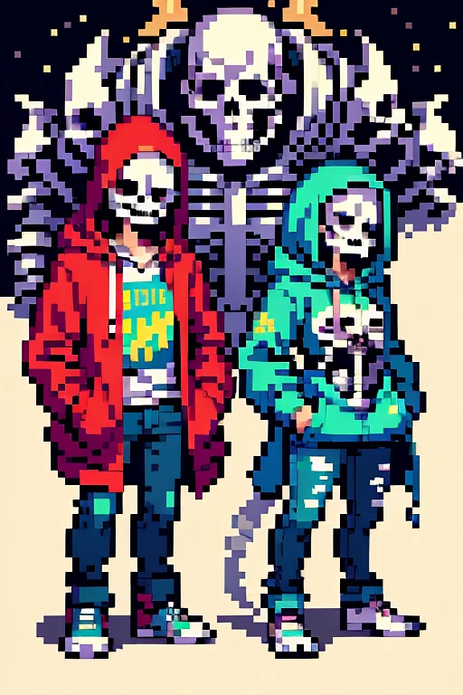 akira toriyama style、SKULL girl，Stylish sunglasses、stylish hat、Background is a colorful graffiti wall，SKULL fashion、masterpiece、Delicate detail
