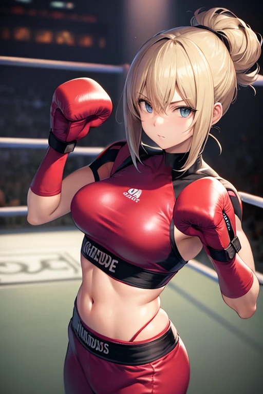 masterpiece, highest quality, (Highly detailed CG Unity 8k wallpaper), (highest quality), (Best illustrations), (Best Shadow), Confused, Realistic lighting, (abyss), Beautiful and delicate shine,victory,Random Pause,((Bare skin wet with sweat,Female professional wrestler)),Cute freckles on the cheeks,Mole under left eye,Cowboy Shot,Hair wet with sweat,A leotard-type wrestling costume with gorgeous decorations,pain,suffering,ring,Plump,Villain wrestler,A female wrestler with pink dyed hair,game,Being grabbed by the neck from behind,