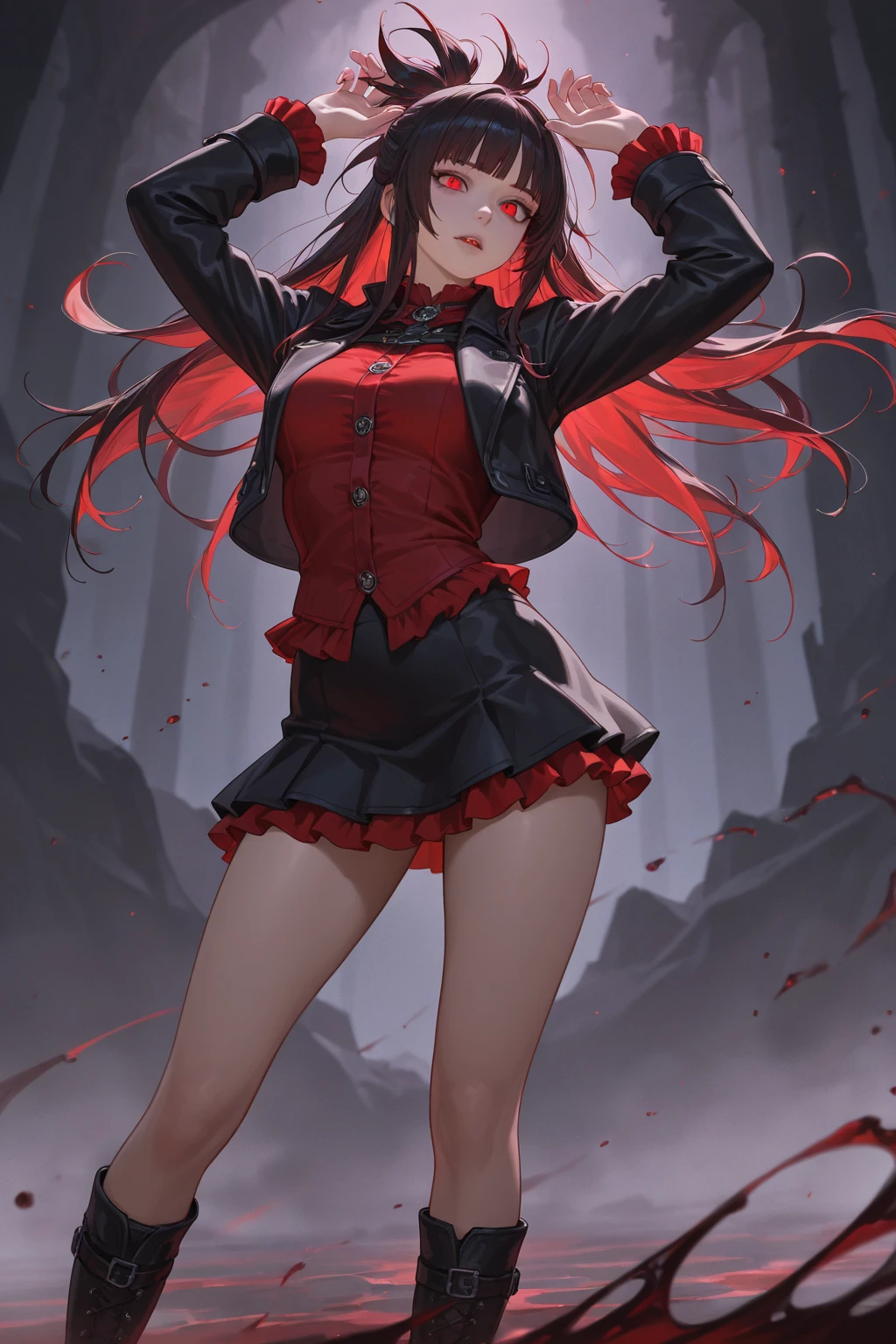 mommy anime characters designs fire cyber