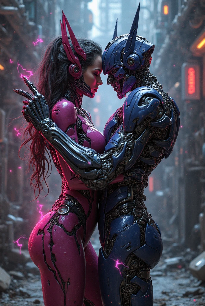 Arcee sucking cock