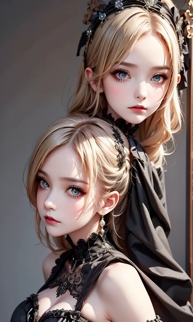 GOTHIC CHILDREN RED CLOTHES