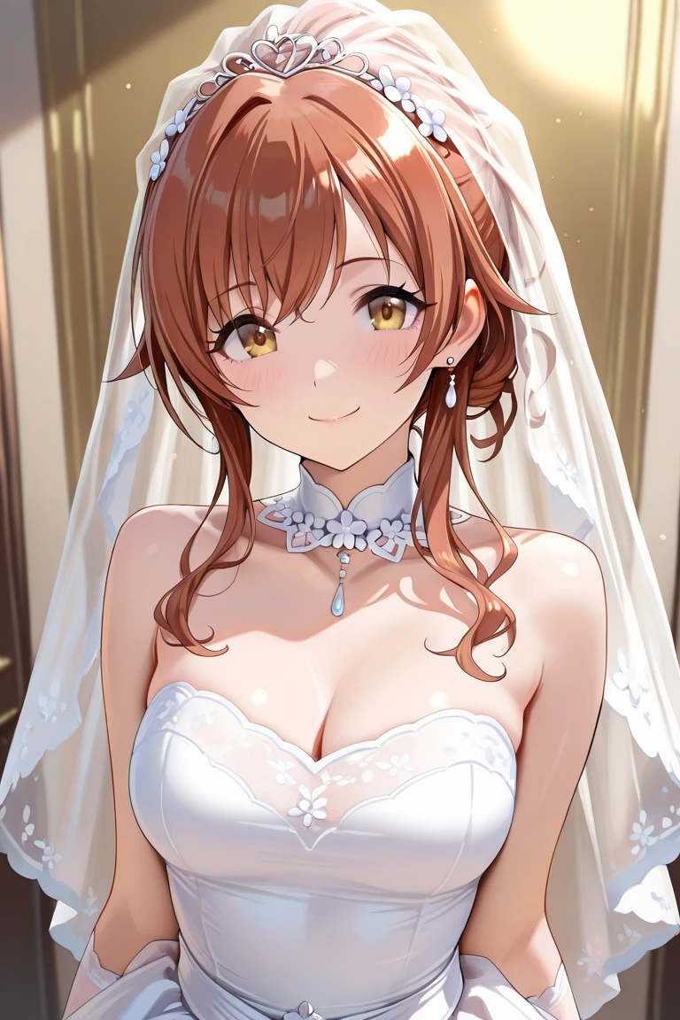 Surreal Scene:1.5, (Misaka Mikoto), beautiful girl, cute, wedding ring, (flat chest), uhd, retina, masterpiece, accurate, anatomically correct, textured skin, super detail, high details, high quality, best quality, highres, 8k