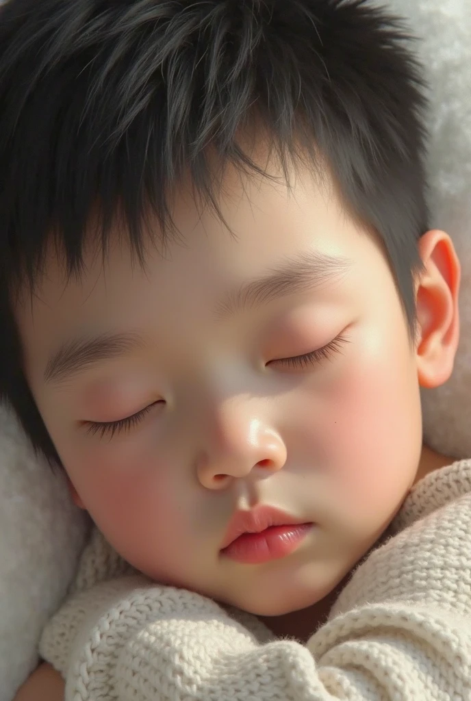 Close your eyes and sleep, ベットでAre sleeping美しい子グマ, Bear, Bear, baby, Volumetric Light, Ultra-realistic, Intricate details, shape, Painting, watercolor, Cute Chibi, ah!, Shallow depth of field, Pastel Color Palette, Soft lighting, Minimum, Modern, Digital Painting, Lois Van Bell、Ross Tran、Art by artgerm, Artstation HQのトレンド, Very detailed,sleep,Are sleeping