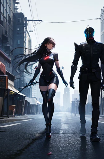 work of art, best qualityer, ultra detali, illustration,(whole body), 8k, 16K, (equipped:1.4), ((couple)), (1 men, 1womanl), protagonists of a Brazilian anime.