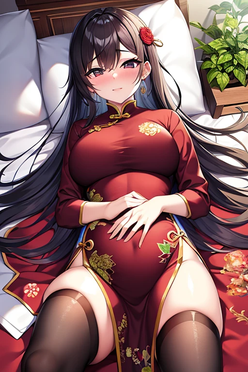 8k Tragic historical drama in live-action style: Beautiful palace secrets A beautiful 10-year-old Chinese kung fu princess with long black hair defecates with all her might Gorgeous embroidery, Ultra glossy, She is wearing a shiny red top and bottom long sleeve floral pajama kung fu suit.... She cries loudly and is made to lie on a floral futon and has a penis inserted into her She spreads her legs wide and receives an enema from her anus.、Filth、A large amount of poop is dripping