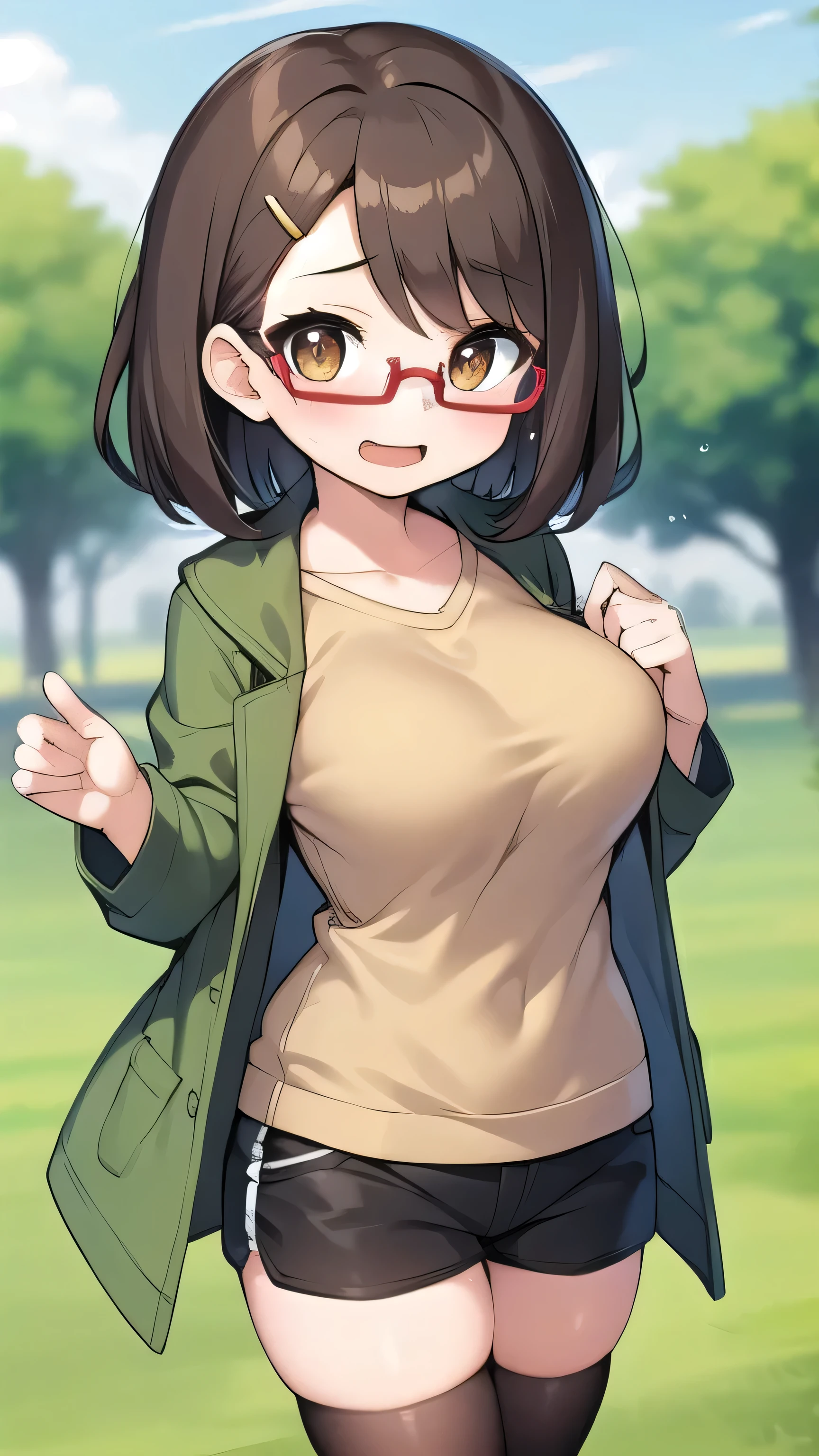 score_9, score_8_up, score_7_up, source_anime,
best quality, very athletic, official art,
anime keyvisual,
1girl, solo, yoshizawa minami, glasses,
large breasts,
perfect anatomy,