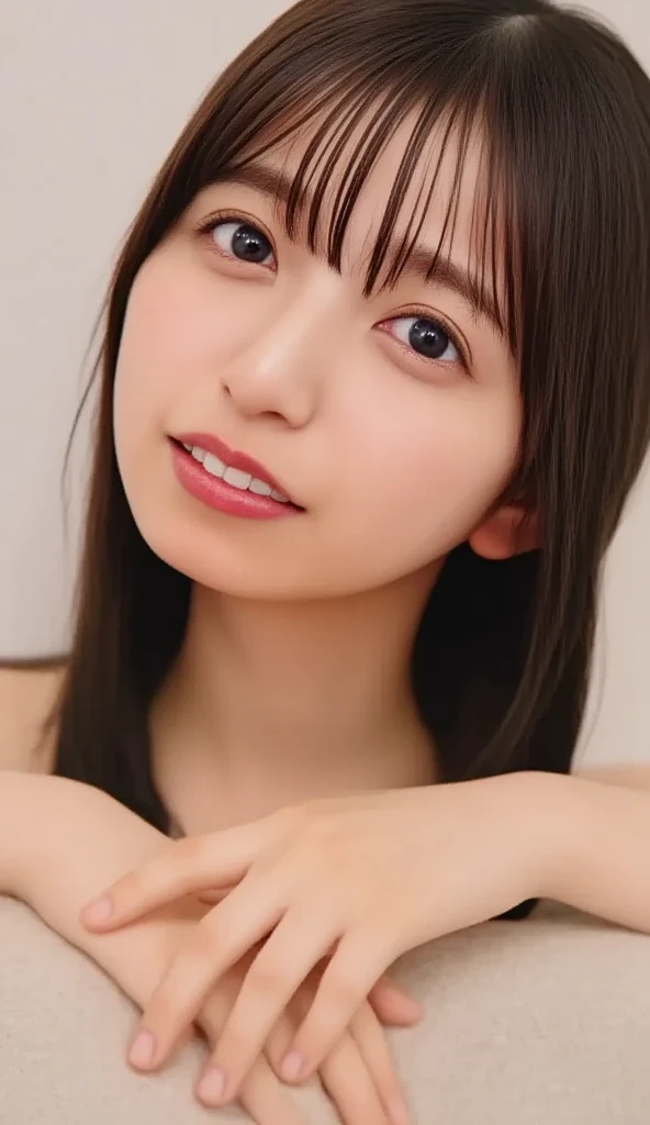 ((Close-up photo of the face:1.4))、1 girl, (Wearing a micro bikini:1.2), (RAW Photos, highest quality), (Realistic, Photorealistic:1.4), Tabletop, Very delicate and beautiful, Very detailed, 2k wallpaper, wonderful, finely, Very detailed CG Unity 8K 壁紙, Very detailed, High resolution, Soft Light, Beautiful detailed girl, Very detailed目と顔, Beautiful and detailed nose, finelyて美しい目, Cinema Lighting, City lights at night, Perfect Anatomy, Slender body, tight small breasts, Very small breasts、
Straight semi-long hair, bangs, Looking at the audience, smile