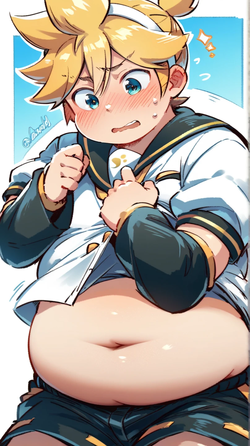 beautiful, chubby, (very short hair),pudgy face, (naughty) (high school students),((young)), (androgynous), (boyish), (handsome), thick, (shota), overweight, (beefy), (nipples), (cute), (little brat), (naughty brat), (へそ), (ぽっちゃりした体), big belly, (汗ばんだ体), (臭そうな体),