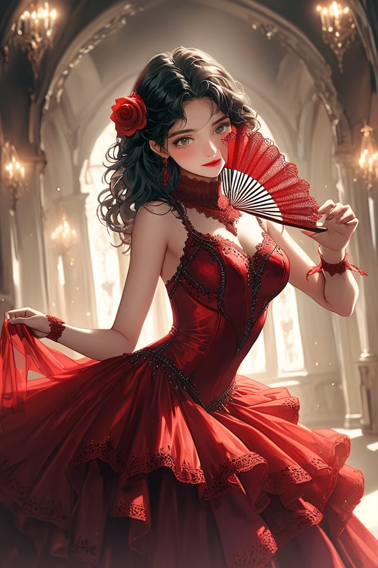 flamenco,Fantasy,Highest quality,masterpiece,Hyper Real
