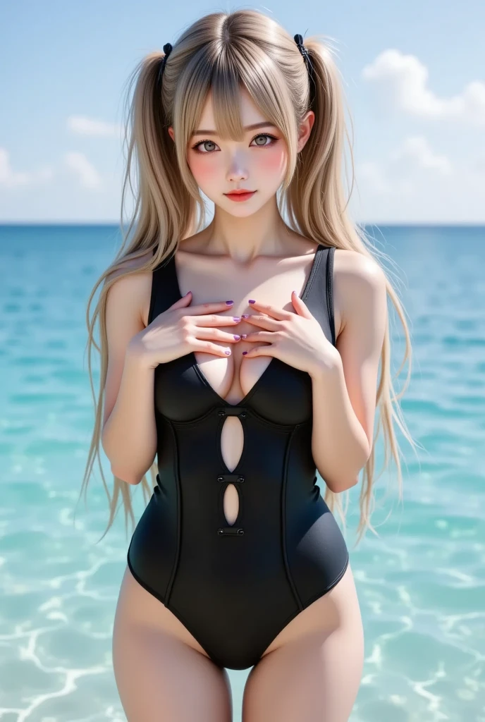 (Random porn Pose),(Highest image quality,(8k),ultra-realistic,best quality, high quality, high definition, high quality texture,high detail,beautiful detailed,fine detailed,extremely detailed cg,detailed texture,a realistic representation of the face,masterpiece,Sense of presence),swimsuit