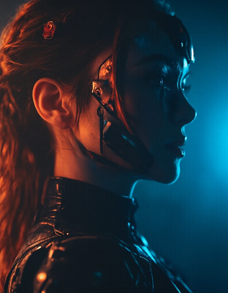 (masterpiece), (photorealistic1.4), (epiCRealLife), (best quality), (epiCFlashPhoto), (ponytail), (Kristen Stewart), (young woman), (on the street), (close up), (flashphoto), (flash photography), (lora_kristenstewart_v1_from_v1_160), (make up), (laugh), (at night), (Bodysuit v13), (Cyberpunk bodysuit), (from front), (cowboy shots), (close up)
