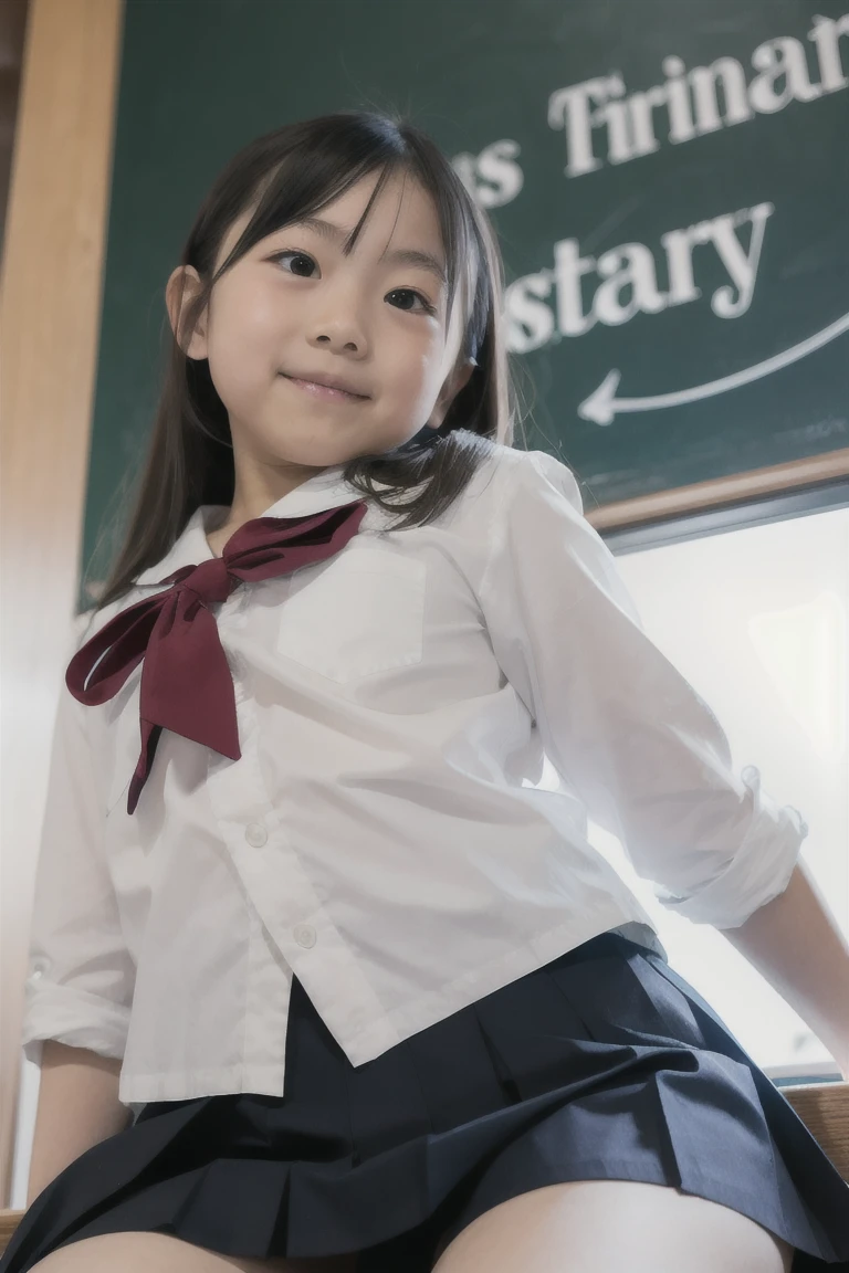 Elementary school girl brainwashed into taking off her clothes