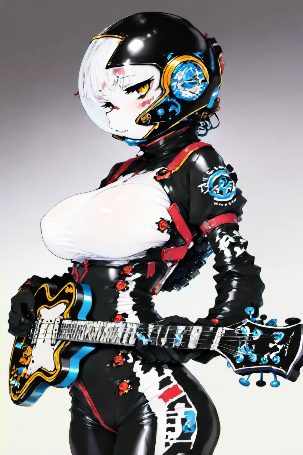 (masterpiece, sidelighting, finely detailed beautiful eyes: 1.2), Spread_Pussy,white hair,Curtain Bangs and Shag Haircut,cute face,cute,nsfw,sitting on bed,spread legs