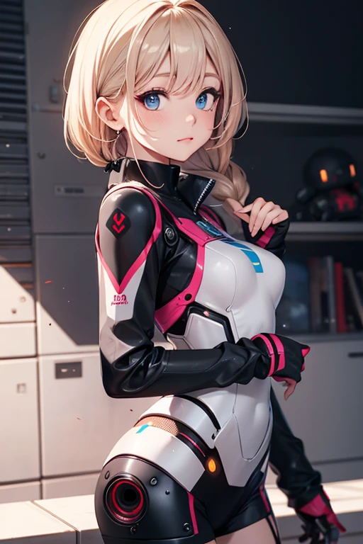 ((Best quality)), ((Masterpiece)), (Detailed: 1.4), (Absurd), An 18-year-old adult female，Oversized breasts，（absurdly large breasts）（Super large breasts）（Largest breasts）Protruding breast，Perfect proportions, crysisnanosuit