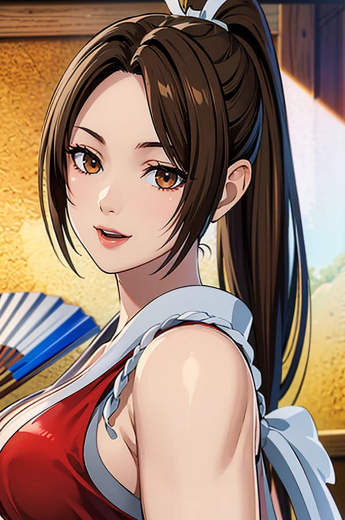 ((8K)), ((32k)), ((highest quallity)), ((work of art)), ((超high resolution)), ((Twork of art)), (((Headshots:1.6)))、((8K)), ((32k)), ((highest quallity)), ((work of art)), ((超high resolution)), thin skin、女性1 person、sexy pink dresses、((Mai Shiranui:1.2)), Expose your shoulders、chestnut hair, eyes browns, long and high ponytail, hair elastic, 1 person、Captivating Smile at 25, japanese mature, comely指, comely長い脚, comely体, comely鼻, comelyキャラクターデザイン, perfects eyes, face perfect, jewerly, hair ornamen, King of Fighters,((Large portable fan:1.6))、
(tabletop, highest quallityの, highest quallity, comelyly、comely: 1.2), very detailled, More Detailed,適切な体のproffesionalポーション,tabletop,High quality output images,high resolution,details Intricate,Very delicate and comely hair,Realistic Photos,dream like,proffesionalの照明,realistic shadows,focus only,
(breasts big:1.2,) , フローティングスカートthin skinの質感, High quality fabric, High quality metallic texture、((Rosto comely e denso))、RAW Photos、proffesional, ultra-fine painting, ((standing alone)), comely胸、highest quallity, very detailled, very detailled詳細, finer details, so comely,(five toes, four fingers and thumb),conceptual artwork, anime fantasy artwork, detailed fantasy art,8Khigh resolution, detailed artwork, 8 thin legs, defined, defined fingers