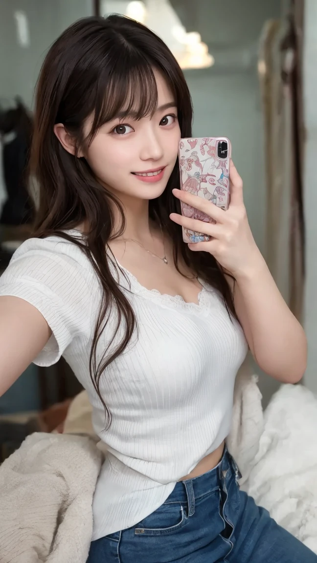 High resolution, masterpiece, accurate, Anatomically correct, Winner of numerous awards, Highest quality, Damaged, High-resolution model, High detail, Ultra high definition, Textured skin, Very detailed, retina,
one person, 独奏, Long Hair, ((smile, Open your mouth, tongue, Show your tongue, Dripping saliva:1.3)), Background blur, ass pov,
bed invitation, lifting covers
(Japanese Instant Glamour、Japanese underground idols、Japanese jiraitype girl)
((Room with dim lighting:1.8, Love Hotelのbedの上、Love Hotel:1.7, Desaturated lighting:1.6,movie light effect, Super detailed, Movie shooting, movie),
Lying on the bed、Euphoric face、Sexual seduction
(masterpiece、Can be viewed、masterpiece、最High resolution 、Highest quality、Highest quality、Cinematic Lighting、High-end rendering、Safe at Work、Safety Sensor),Super large breasts 、mature、Black Hair, (((Captivating smile )))、Open your mouth ,bed ,steam,sweat, Vulgarity、Heavy breathing ,Put your hand in front of your mouth,(((night:1.8, Desaturated lighting、Love Hotel:1.8, In the bed with the lights off:1.2))) Big Crewneck、White mini sweater dress、 being somewhat excited、NTR, Cheating Woman、A woman who is sexually seductive、Alluring beauty、nightlife