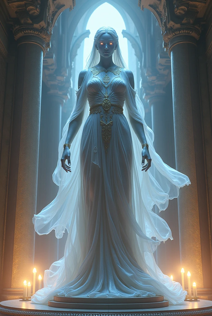 The Statue Comes to Life — The Appearance of Shuria, Dialogue (1.5 minutes)